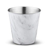 FnS Stainless Steel Bucket for Champagne, Wine and Ice (Marble)